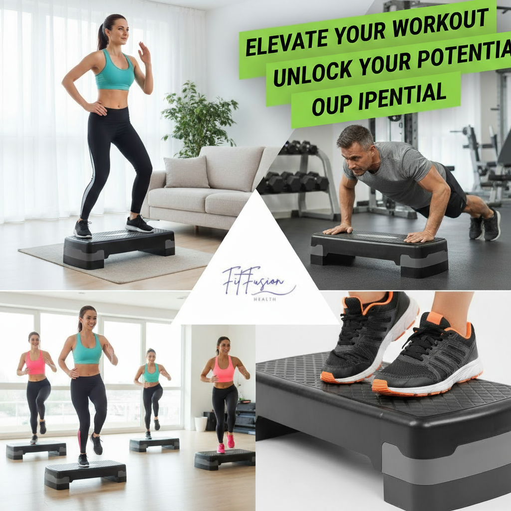 Gym Exercise Foot Pedal Adjustable Body Building Stepper