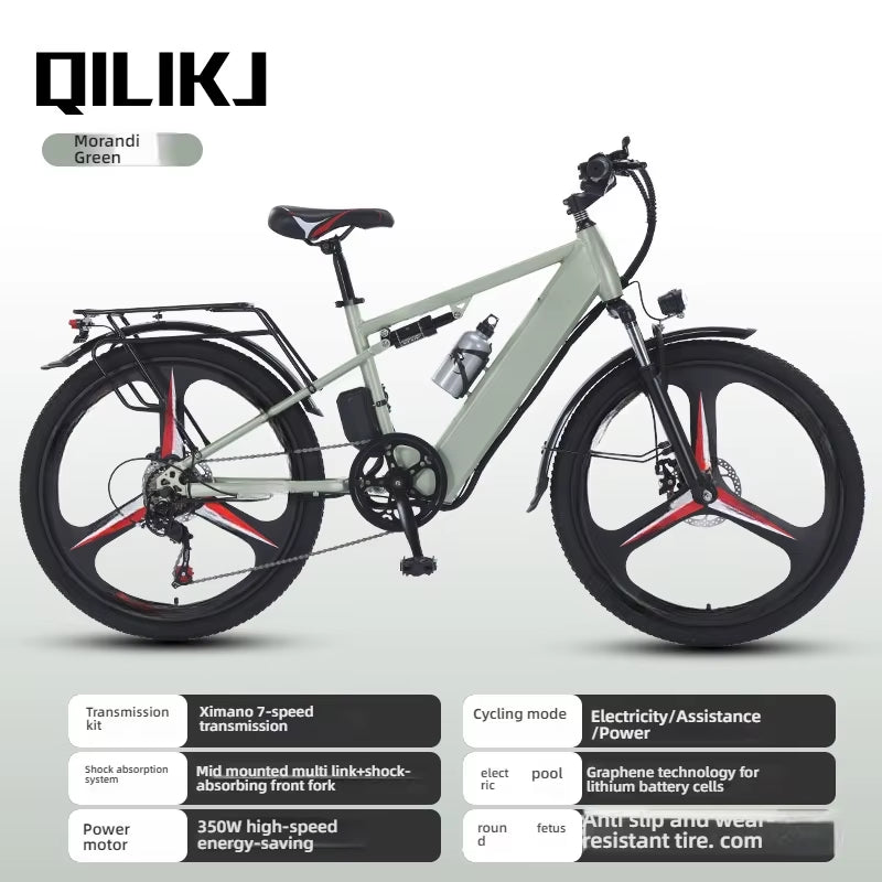 Folding Electric E Bikes Professional Ultra Lightweight Portable Trunk Foldable Electrical Bicycles Adult'S Driver Scooters