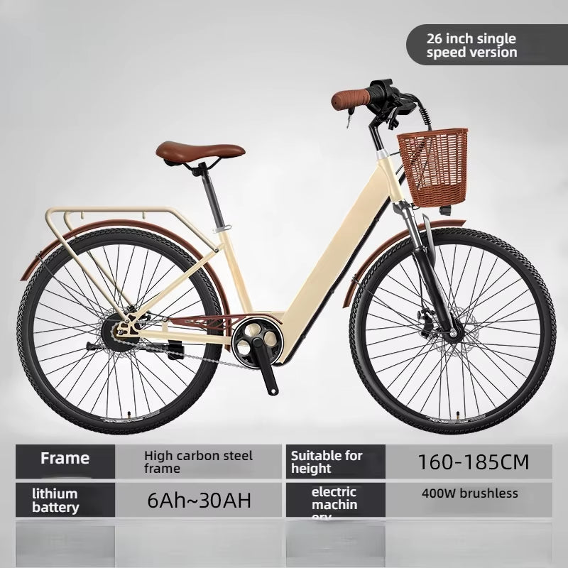 Folding Electric E Bikes Professional Ultra Lightweight Portable Trunk Foldable Electrical Bicycles Adult'S Driver Scooters