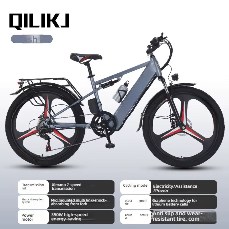 Folding Electric E Bikes Professional Ultra Lightweight Portable Trunk Foldable Electrical Bicycles Adult'S Driver Scooters