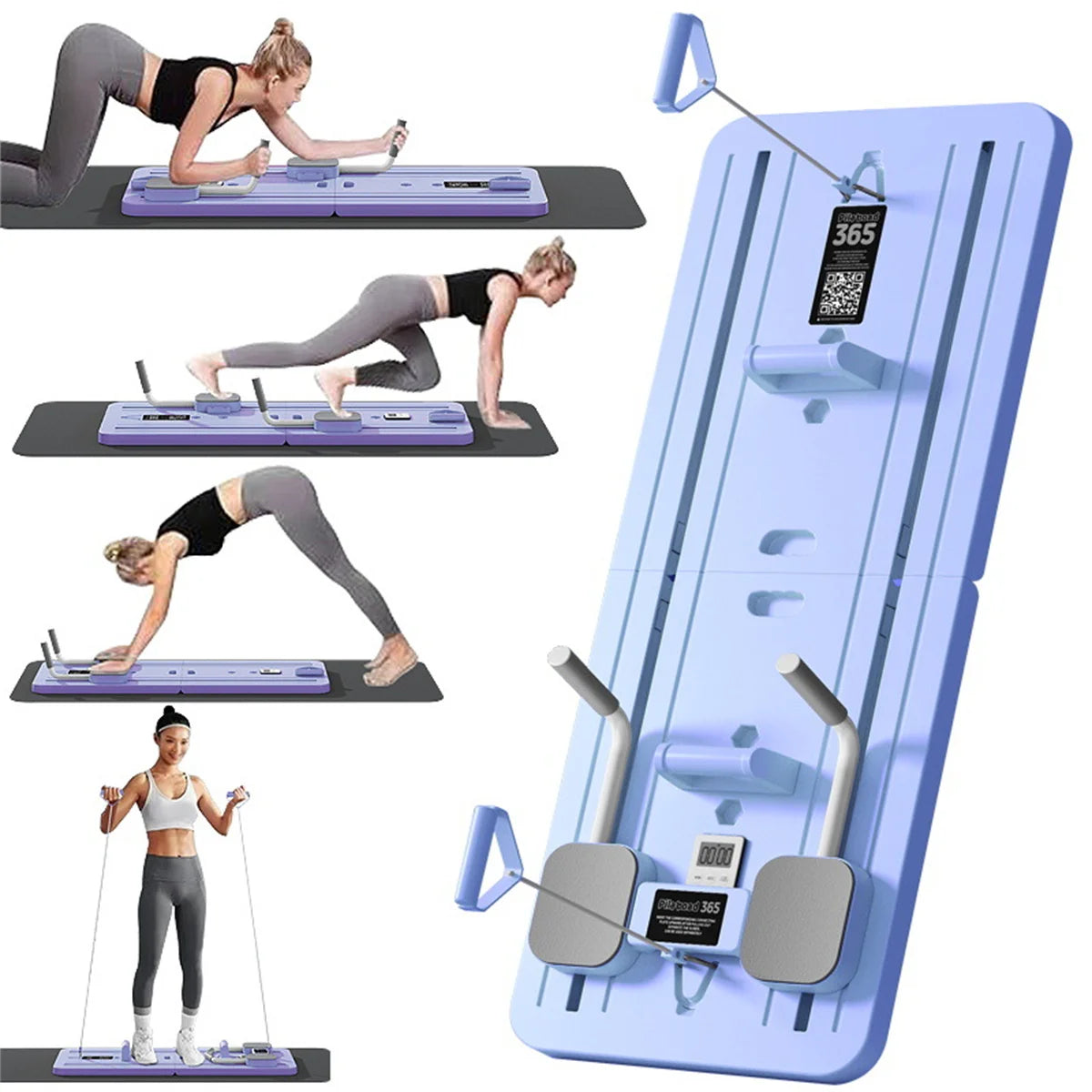 Versatile Home Fitness—Pilates Multifunctional Abdominal Board