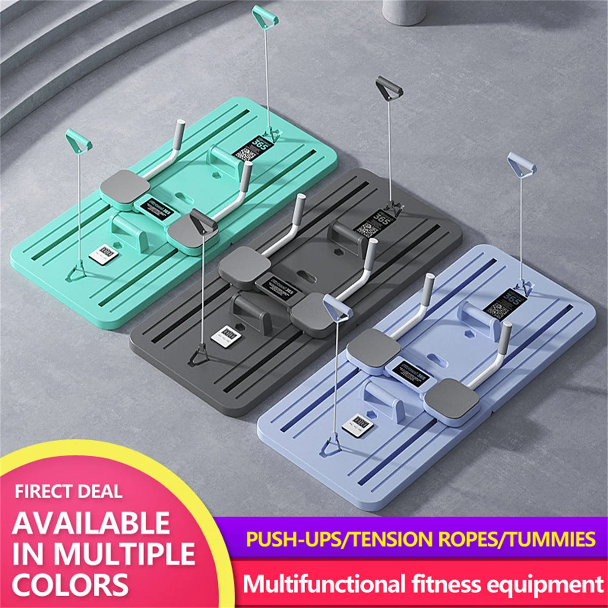 Versatile Home Fitness—Pilates Multifunctional Abdominal Board