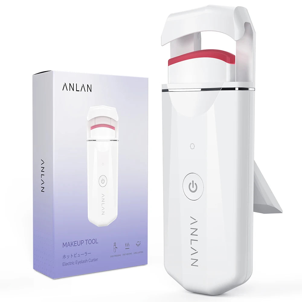 Effortless, Lasting Lift—ANLAN Electric Heated Eyelash Curler