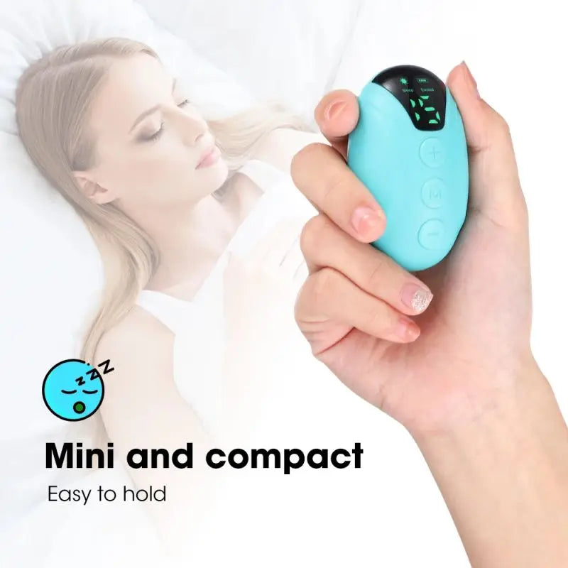 Intelligent Portable Sleep Assistant Handheld Mini Sleep Assistant Device Hypnosis Machine USB Charging