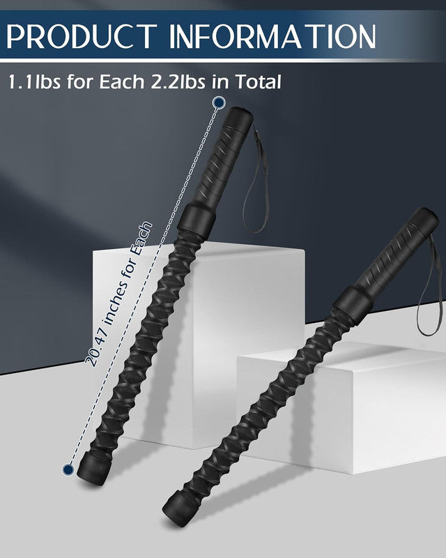 Ropeless Battle Ropes for Home Gym, Cordless Exerciser Rope, Heavy Duty Weighted Wireless Battle Ropes, Exercise Equipment for HIIT, Portable Training Flow rope Working Out for Men Women, Cardio Train