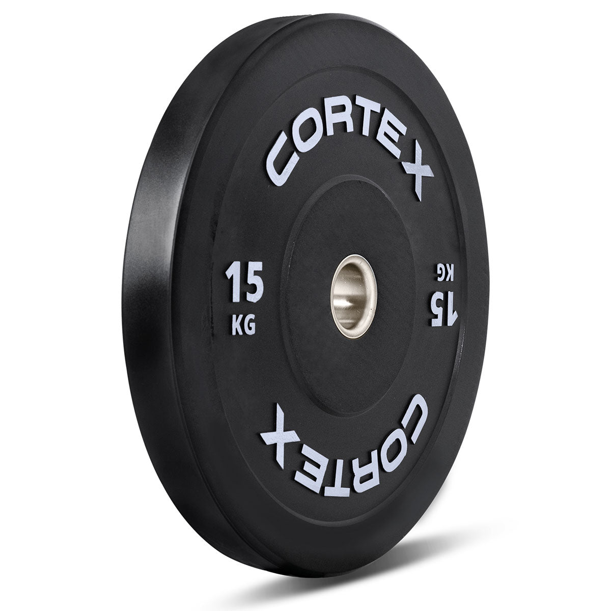 CORTEX Black Series V3 Rubber Olympic Bumper Plate 50mm 15kg (2 Pack)