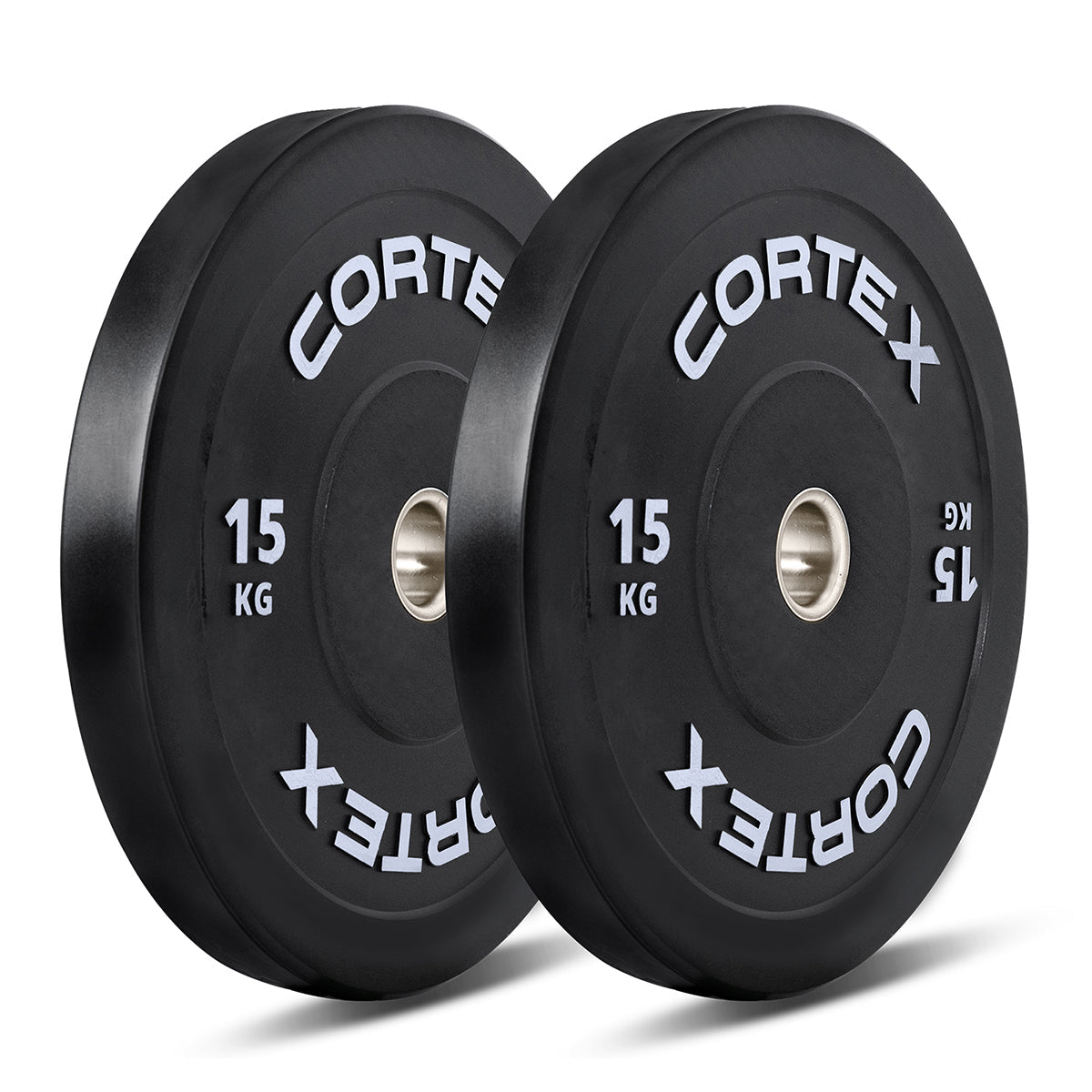 CORTEX 75kg Black Series V3 Bumper Plate Set with ATHENA100 Barbell