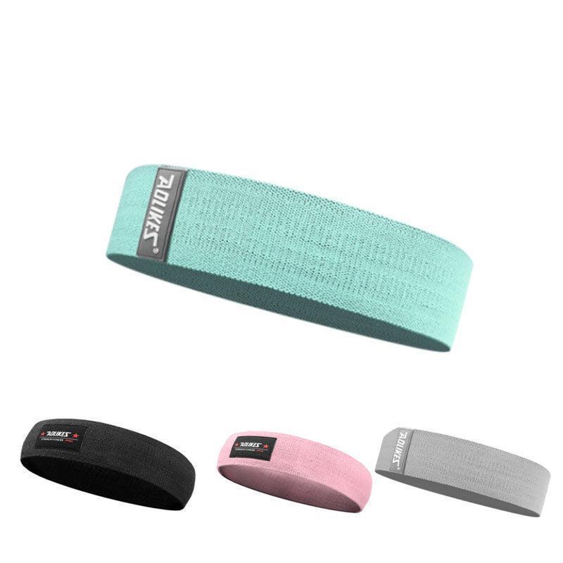 8x64CM Resistance Booty Bands Hip Circle Loop Bands Gym Home Exercise Women - Green