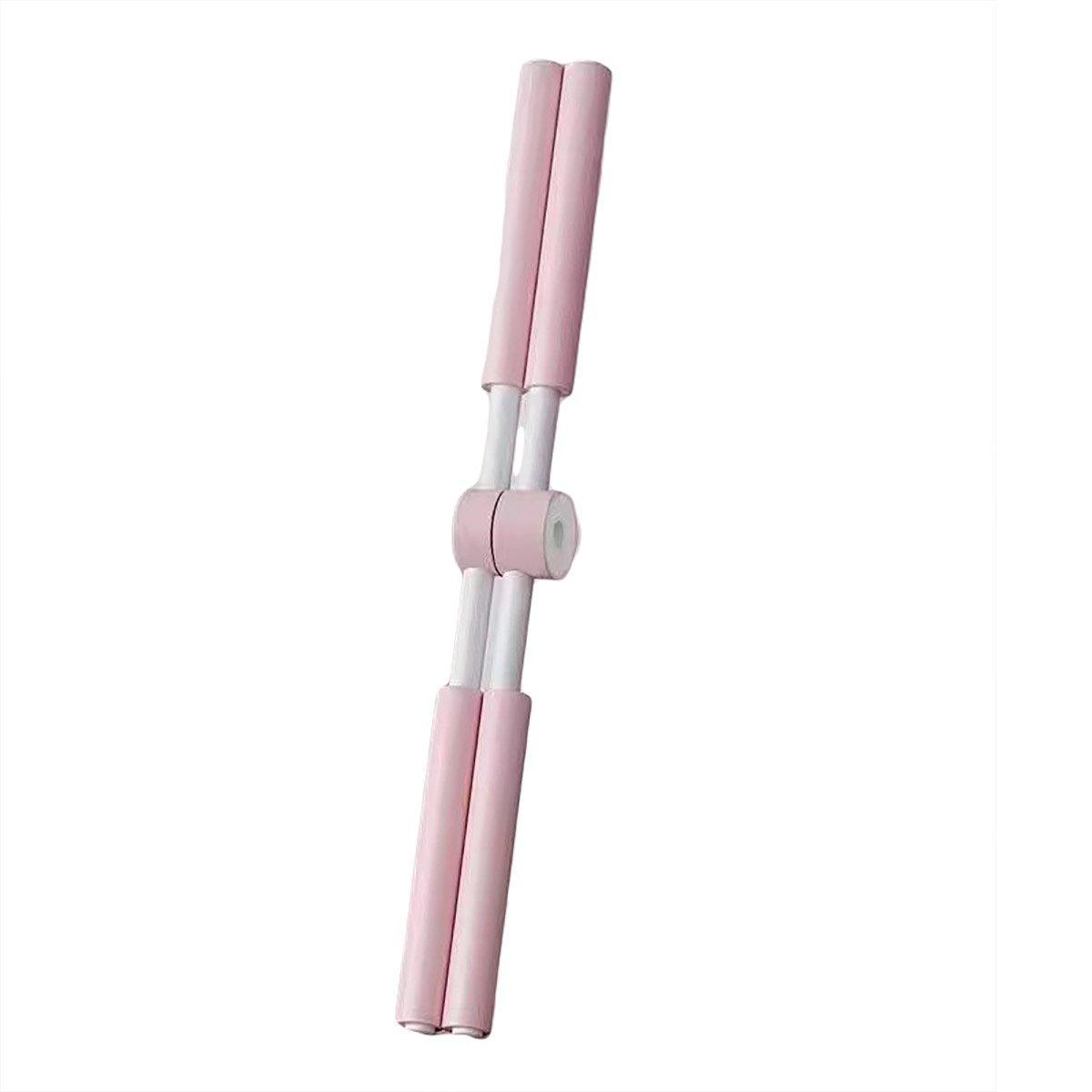 Yoga Posture Corrector Stick Back Trainer Hunchback Correction Support Tool - Pink