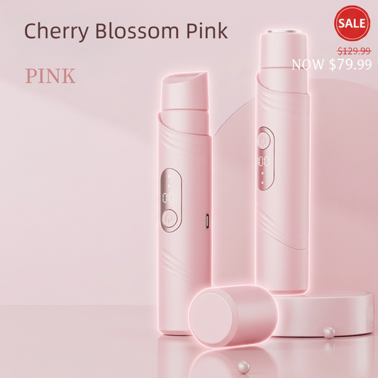 Pink Lectric Bikini Trimmer for Women, 1 Set Rechargeable 2 in 1 Body & FacialHair Removal