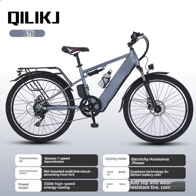 Folding Electric E Bikes Professional Ultra Lightweight Portable Trunk Foldable Electrical Bicycles Adult'S Driver Scooters