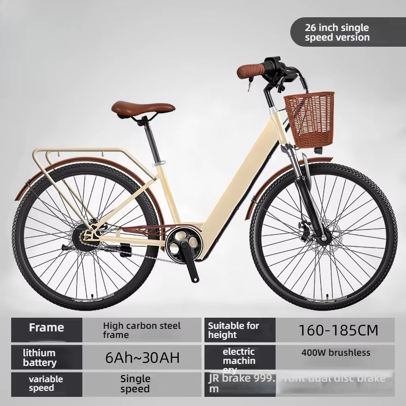 Folding Electric E Bikes Professional Ultra Lightweight Portable Trunk Foldable Electrical Bicycles Adult'S Driver Scooters