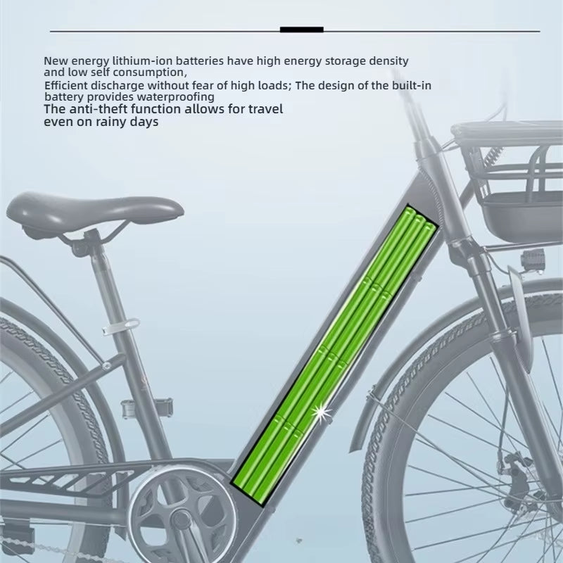 Folding Electric E Bikes Professional Ultra Lightweight Portable Trunk Foldable Electrical Bicycles Adult'S Driver Scooters